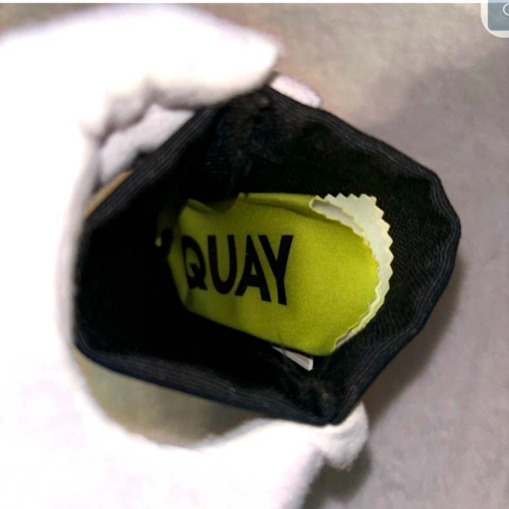 🌈4/$25 QUAY Sunglasses Eye Glass Case Pouch New! - Picture 2 of 2